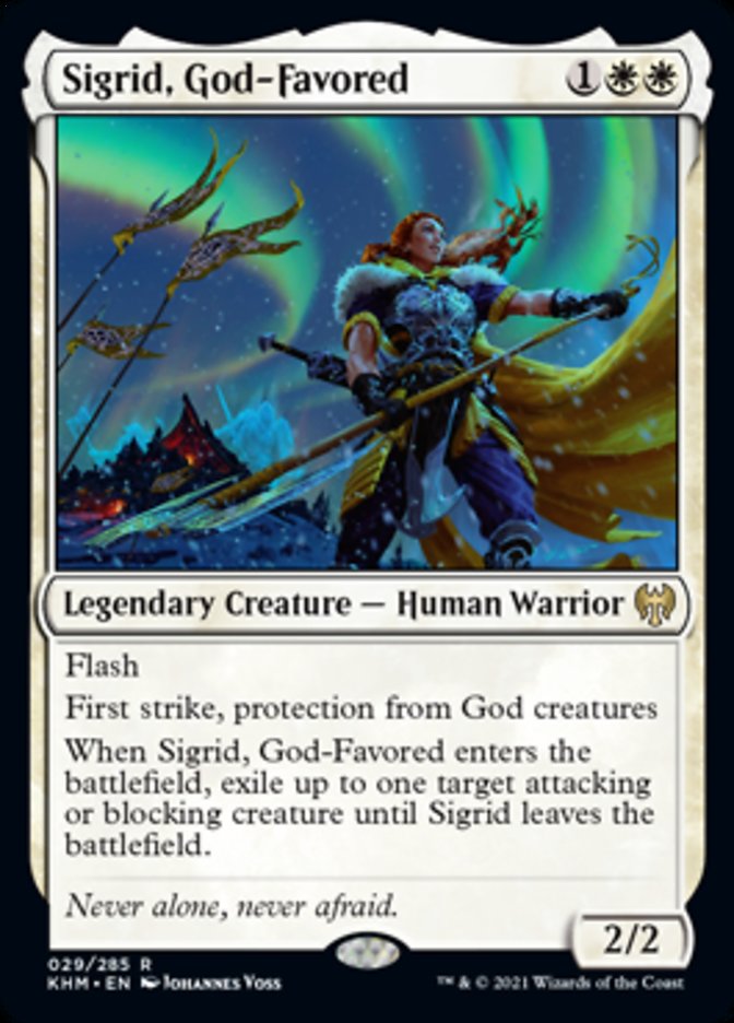 Sigrid, God-Favored [Kaldheim] | Clutch Gaming