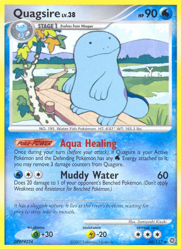 Quagsire (60/132) [Diamond & Pearl: Secret Wonders] | Clutch Gaming