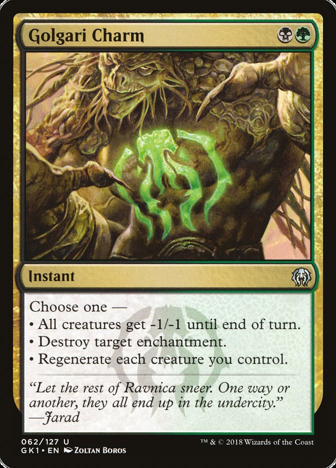 Golgari Charm [Guilds of Ravnica Guild Kit] | Clutch Gaming