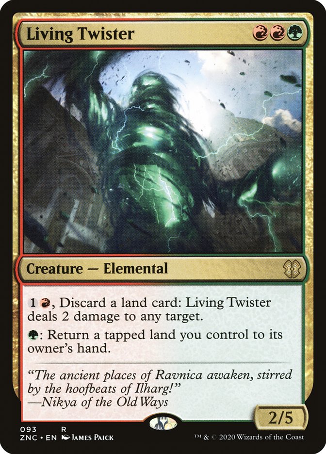 Living Twister [Zendikar Rising Commander] | Clutch Gaming