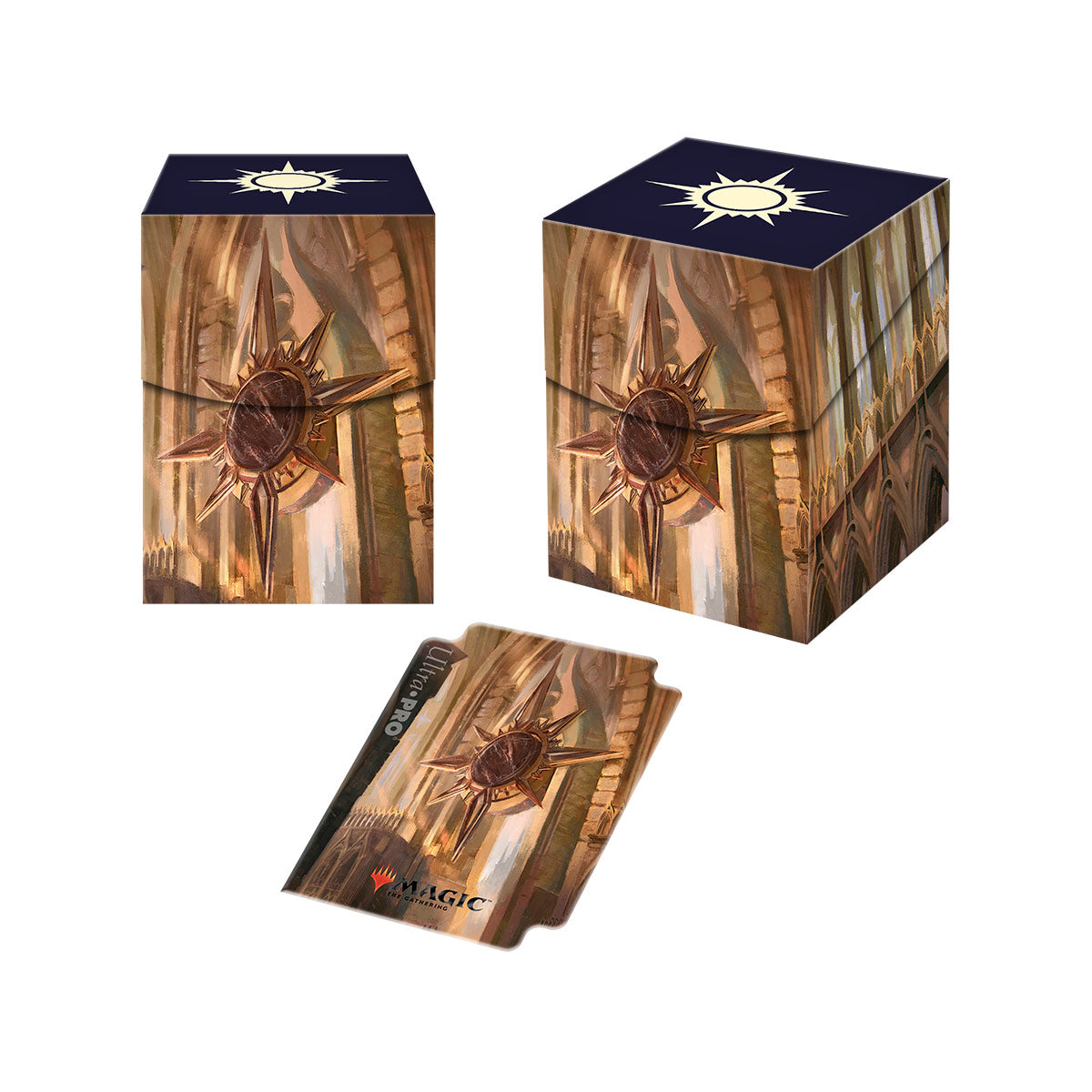 Ultra PRO: Deck Box - PRO 100+ (Guilds of Ravnica - Orzhov Syndicate) | Clutch Gaming