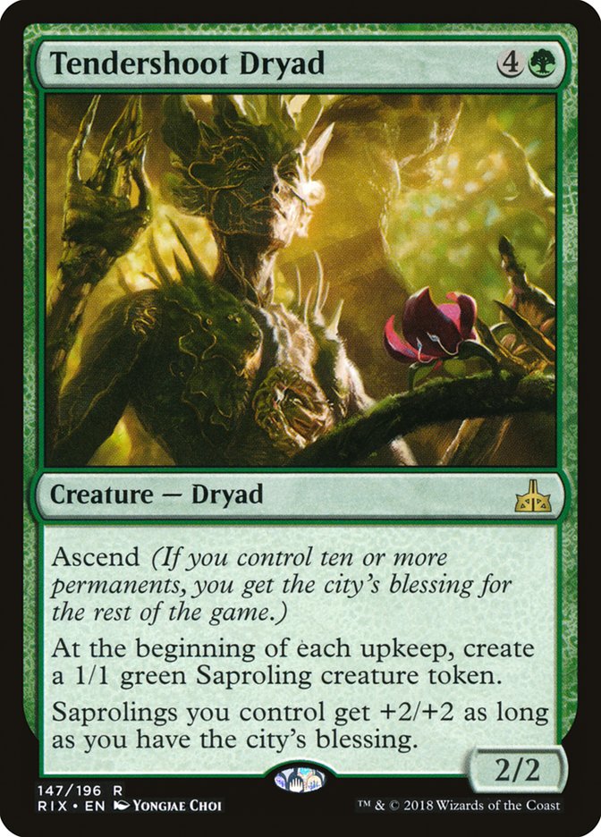 Tendershoot Dryad [Rivals of Ixalan] | Clutch Gaming