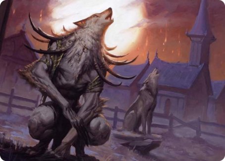 Lord of the Ulvenwald Art Card [Innistrad: Midnight Hunt Art Series] | Clutch Gaming