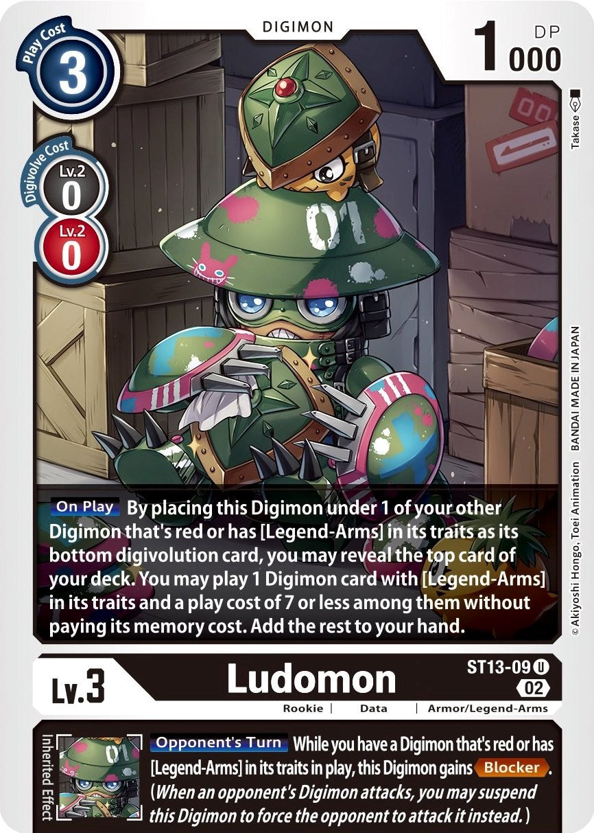 Ludomon [ST13-09] [Starter Deck: Ragnaloardmon] | Clutch Gaming