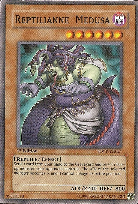 Reptilianne Medusa [SOVR-EN021] Common | Clutch Gaming