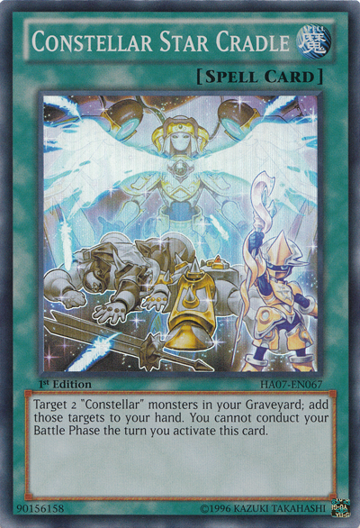 Constellar Star Cradle [HA07-EN067] Super Rare | Clutch Gaming