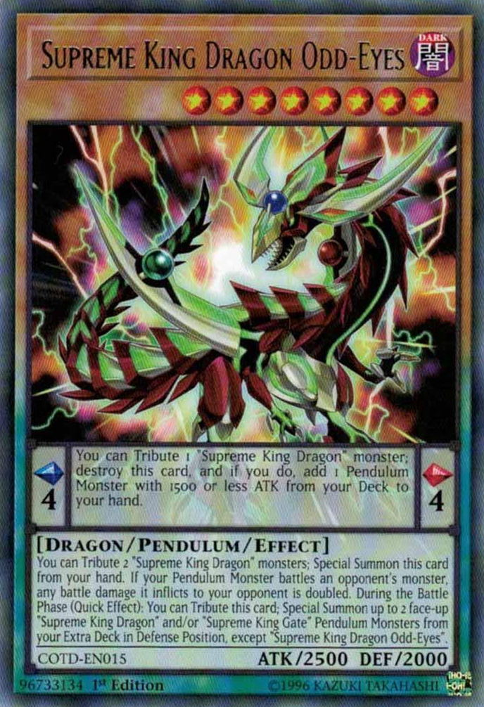 Supreme King Dragon Odd-Eyes [COTD-EN015] Rare | Clutch Gaming