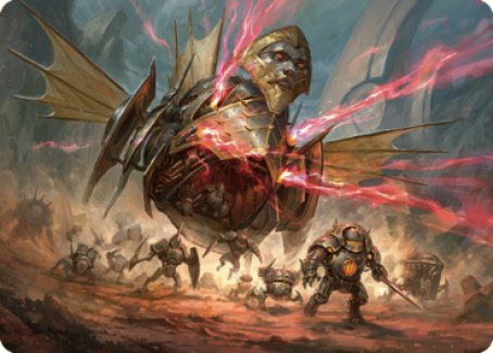 Liberator, Urza's Battlethopter Art Card [The Brothers' War Art Series] | Clutch Gaming