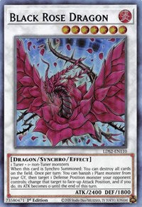 Black Rose Dragon (Purple) [LDS2-EN110] Ultra Rare | Clutch Gaming