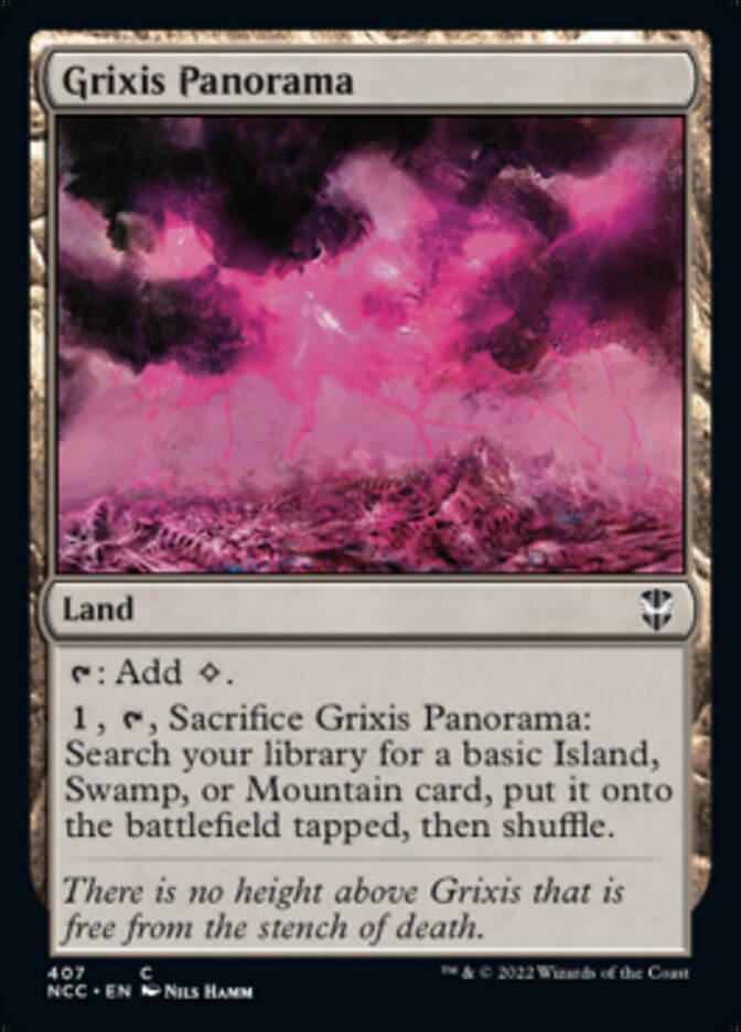 Grixis Panorama [Streets of New Capenna Commander] | Clutch Gaming