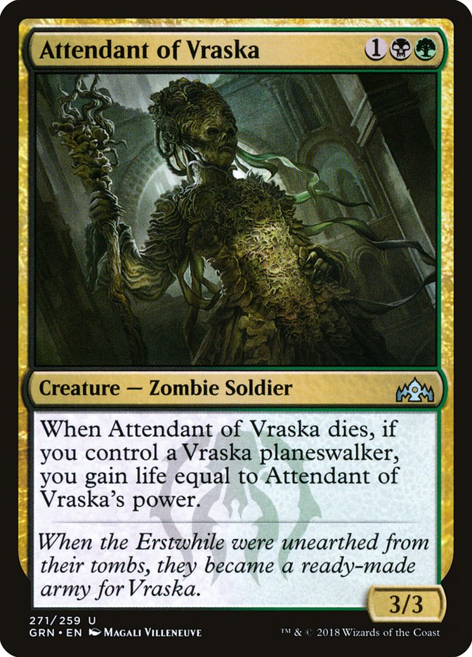 Attendant of Vraska [Guilds of Ravnica] | Clutch Gaming