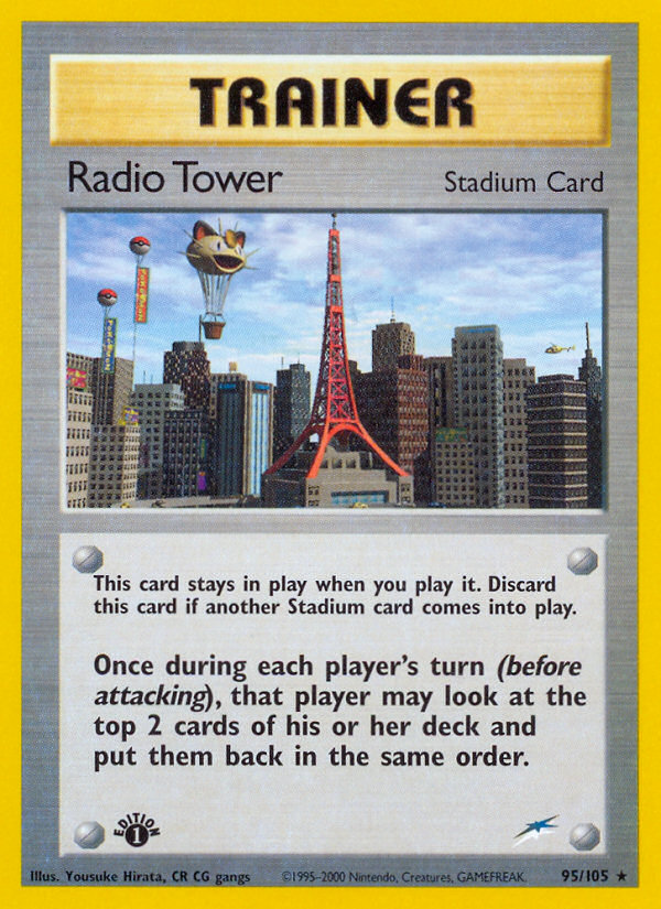 Radio Tower (95/105) [Neo Destiny 1st Edition] | Clutch Gaming