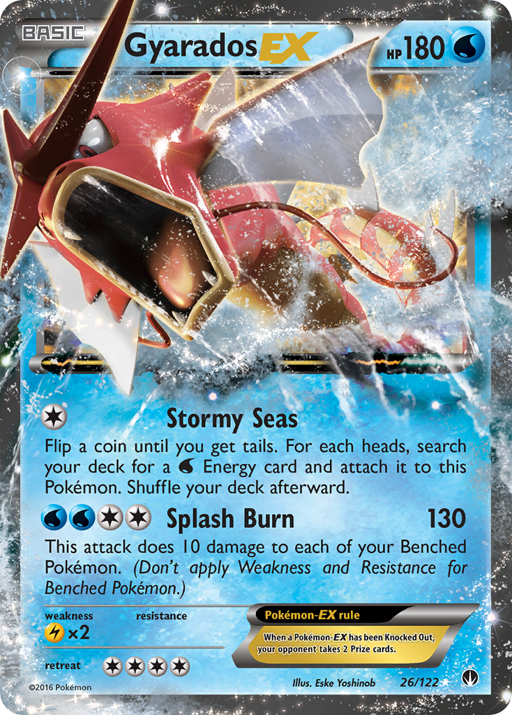 Gyarados EX (26/122) [XY: BREAKpoint] | Clutch Gaming