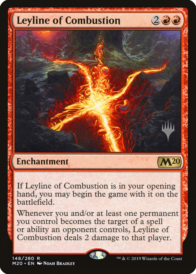 Leyline of Combustion (Promo Pack) [Core Set 2020 Promos] | Clutch Gaming