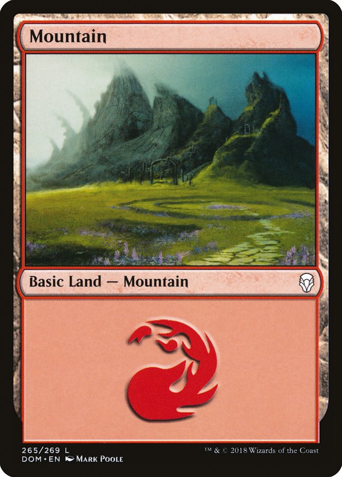 Mountain (265) [Dominaria] | Clutch Gaming