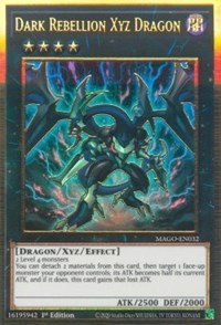 Dark Rebellion Xyz Dragon [MAGO-EN032] Gold Rare | Clutch Gaming