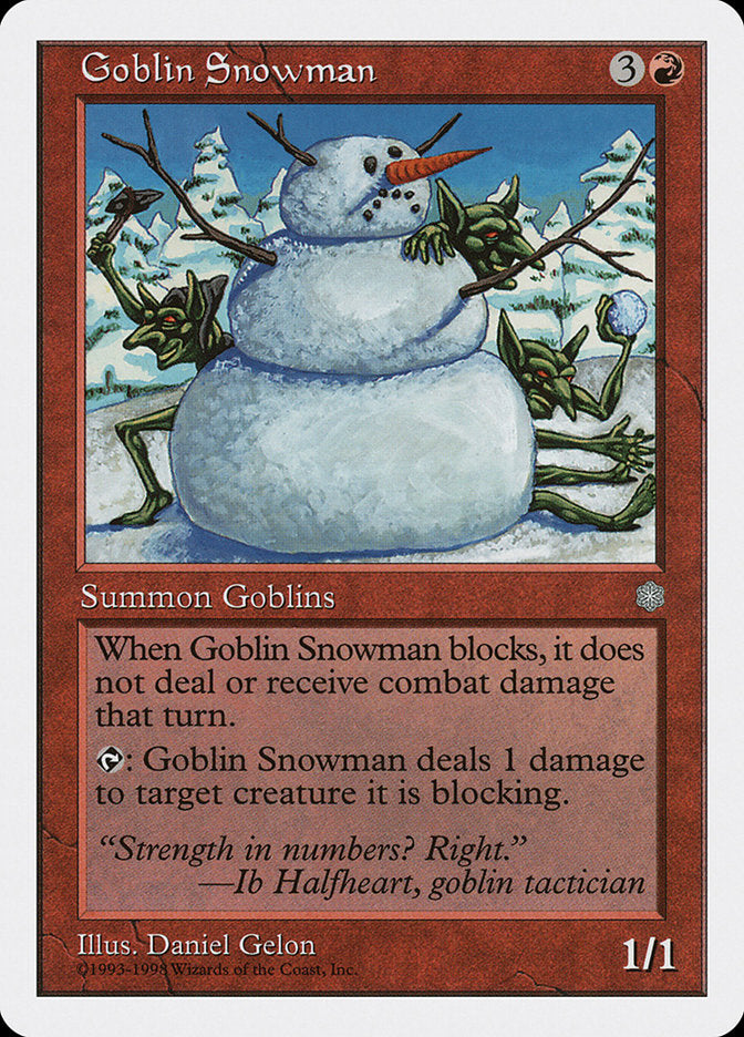 Goblin Snowman [Anthologies] | Clutch Gaming