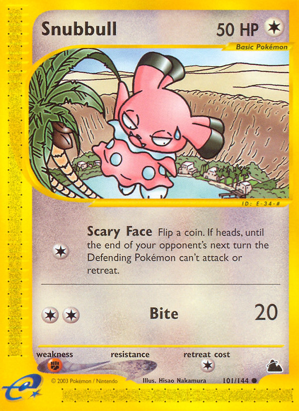 Snubbull (101/144) [Skyridge] | Clutch Gaming