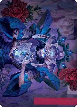 Tameshi, Reality Architect 1 Art Card [Kamigawa: Neon Dynasty Art Series] | Clutch Gaming