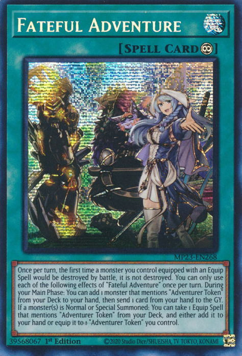 Fateful Adventure [MP23-EN268] Prismatic Secret Rare | Clutch Gaming