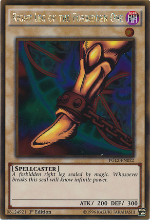 Right Leg of the Forbidden One [PGL2-EN022] Gold Rare | Clutch Gaming