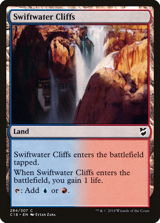 Swiftwater Cliffs [Commander 2018] | Clutch Gaming