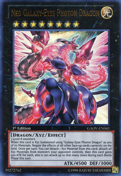 Neo Galaxy-Eyes Photon Dragon [GAOV-EN041] Ultra Rare | Clutch Gaming