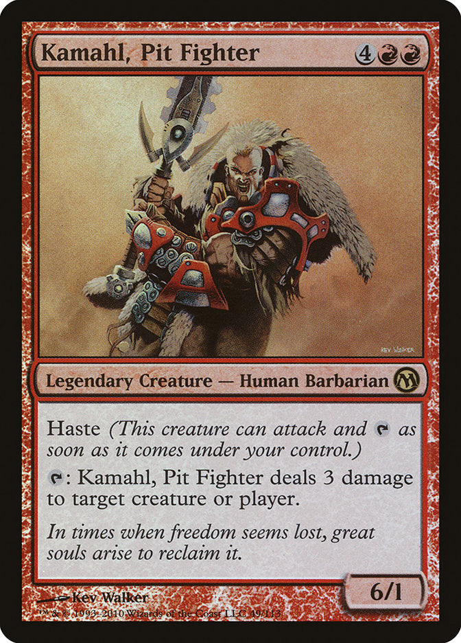 Kamahl, Pit Fighter [Duels of the Planeswalkers] | Clutch Gaming