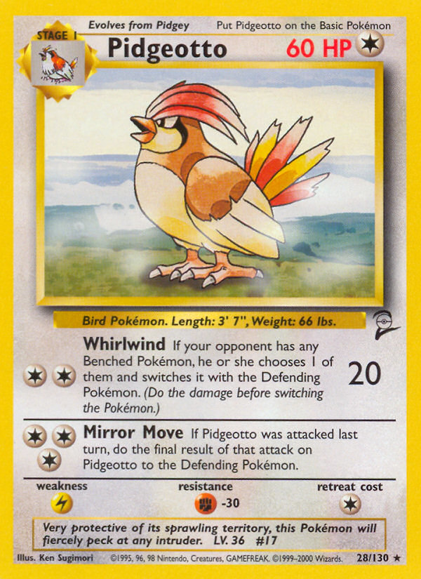 Pidgeotto (28/130) [Base Set 2] | Clutch Gaming