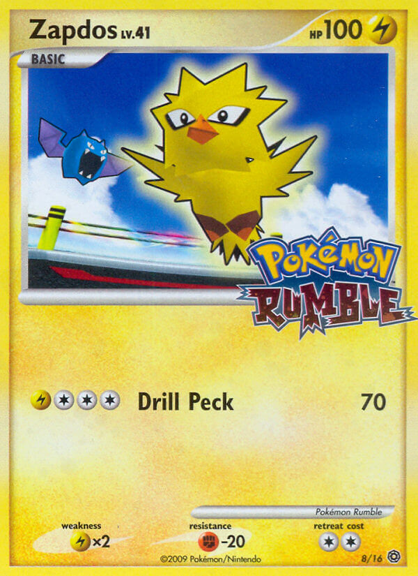 Zapdos (8/16) [Pokémon Rumble] | Clutch Gaming