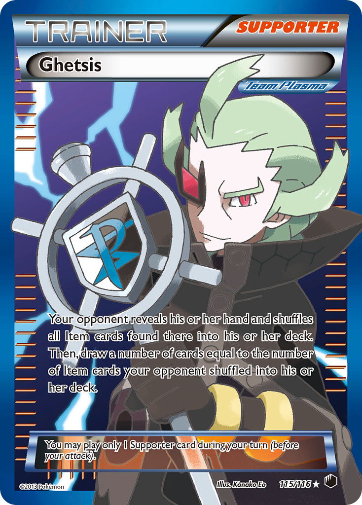 Ghetsis (115/116) [Black & White: Plasma Freeze] | Clutch Gaming