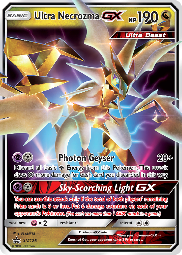 Ultra Necrozma GX (SM126) [Sun & Moon: Black Star Promos] | Clutch Gaming