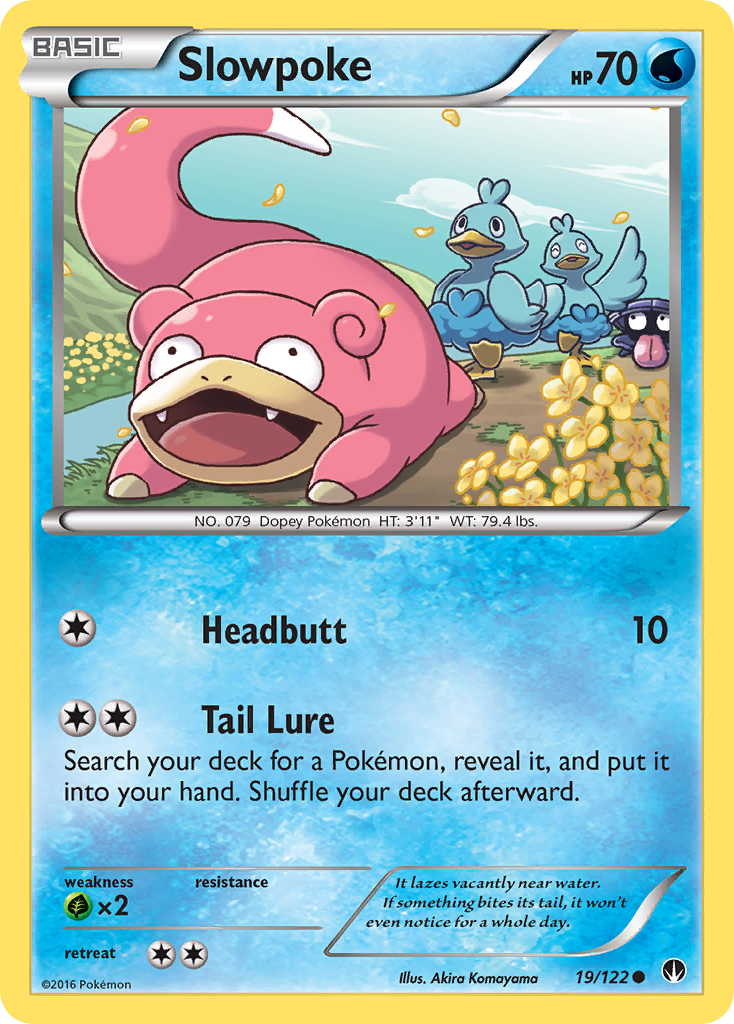 Slowpoke (19/122) [XY: BREAKpoint] | Clutch Gaming