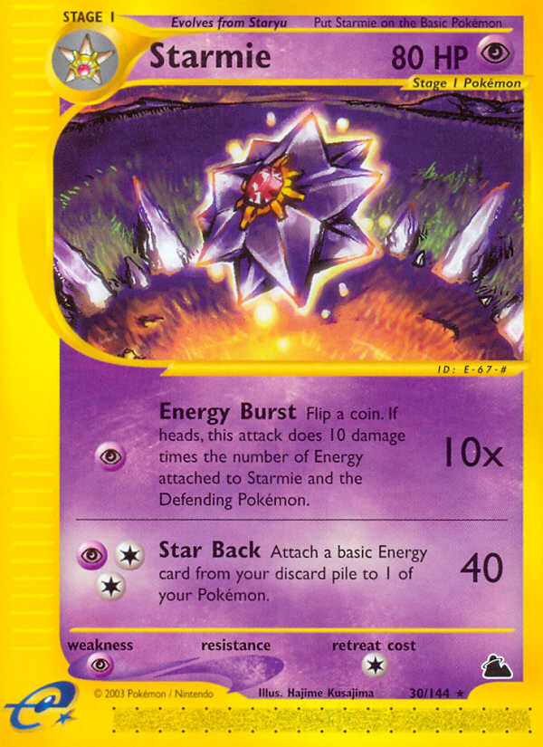 Starmie (30/144) [Skyridge] | Clutch Gaming