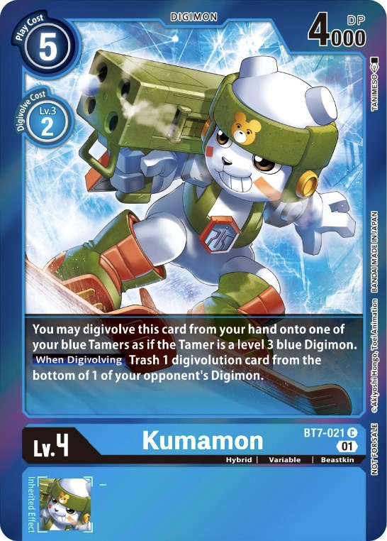 Kumamon [BT7-021] (Event Pack 3) [Next Adventure Promos] | Clutch Gaming