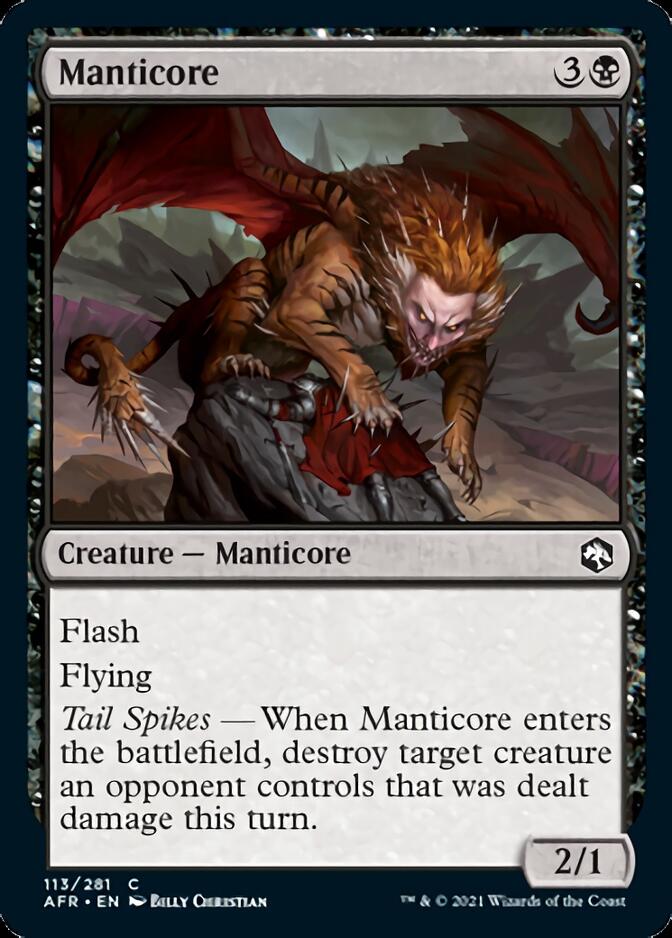 Manticore [Dungeons & Dragons: Adventures in the Forgotten Realms] | Clutch Gaming