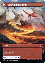 Riverglide Pathway // Lavaglide Pathway (Borderless Alternate Art) [Zendikar Rising] | Clutch Gaming