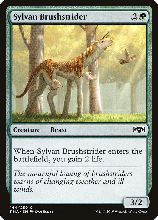 Sylvan Brushstrider [Ravnica Allegiance] | Clutch Gaming