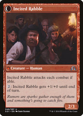 Town Gossipmonger // Incited Rabble [Shadows over Innistrad] | Clutch Gaming