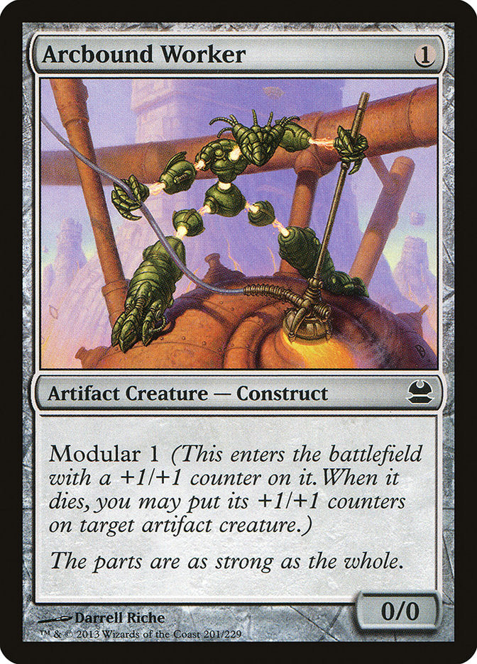 Arcbound Worker [Modern Masters] | Clutch Gaming