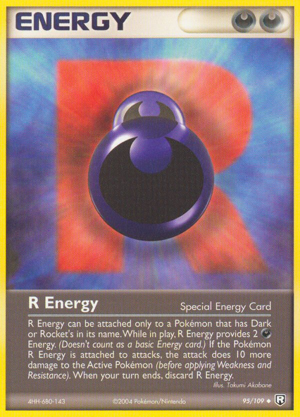 R Energy (95/109) [EX: Team Rocket Returns] | Clutch Gaming