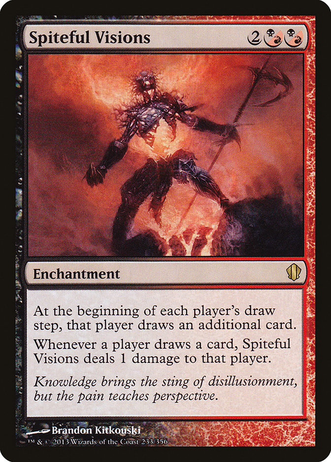 Spiteful Visions [Commander 2013] | Clutch Gaming