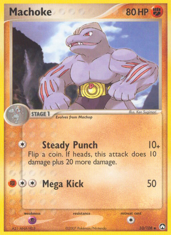 Machoke (33/108) [EX: Power Keepers] | Clutch Gaming