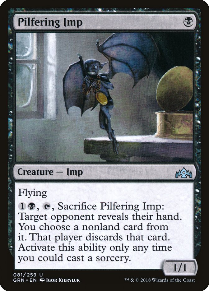 Pilfering Imp [Guilds of Ravnica] | Clutch Gaming