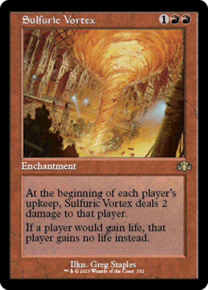 Sulfuric Vortex (Retro) [Dominaria Remastered] | Clutch Gaming