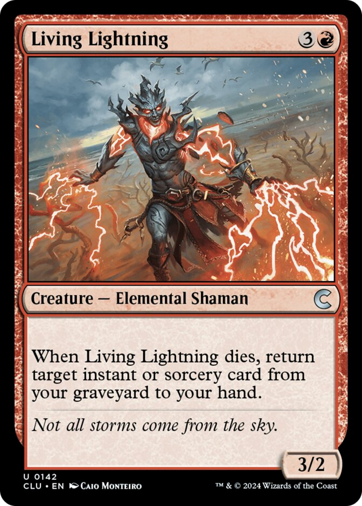 Living Lightning [Ravnica: Clue Edition] | Clutch Gaming