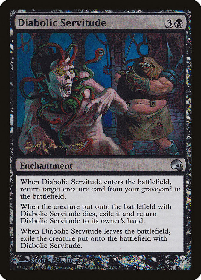 Diabolic Servitude [Premium Deck Series: Graveborn] | Clutch Gaming