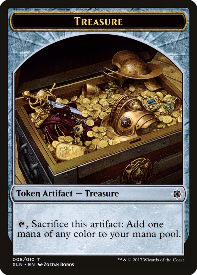 Treasure Token (008/010) [Ixalan Tokens] | Clutch Gaming