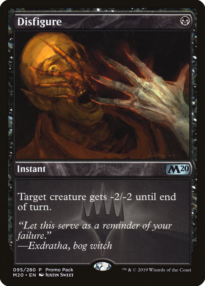 Disfigure (Promo Pack) [Core Set 2020 Promos] | Clutch Gaming