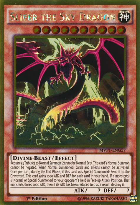 Slifer the Sky Dragon [MVP1-ENG57] Gold Rare | Clutch Gaming